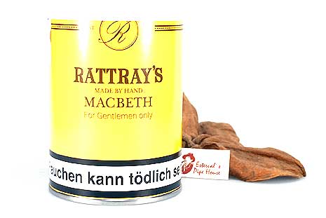 Rattrays Macbeth Pfeifentabak 100g Dose Rattrays Macbeth Pfeifentabak 100g Dose
